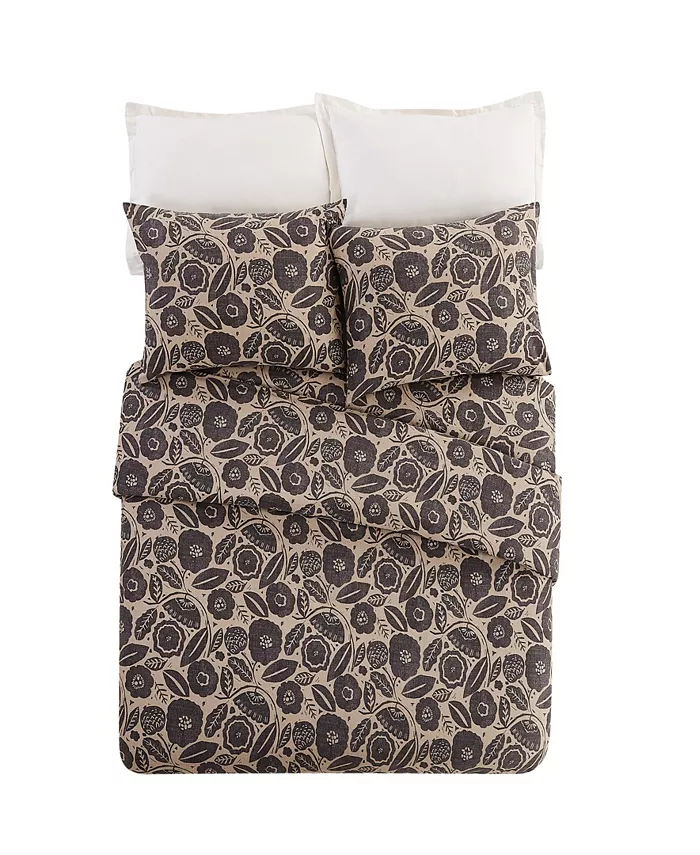 LEMIEUX ET CIE Pernelle 3 Piece Duvet Set， Full Queen