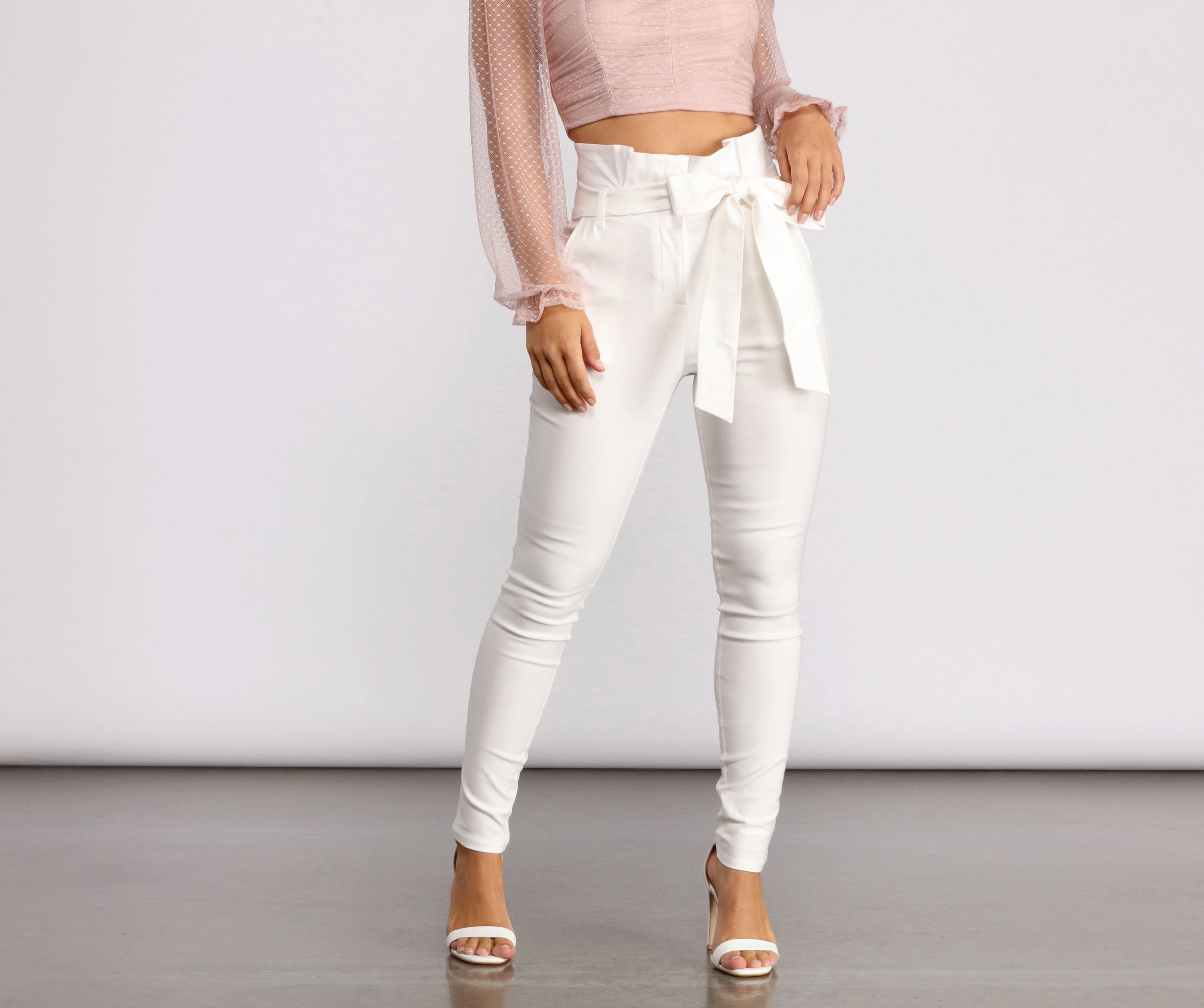 Effortless Style Tie Waist Pants