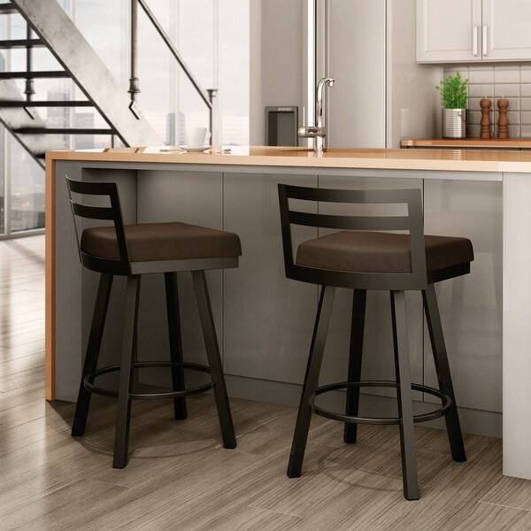 Amisco Derek Swivel Counter Stool