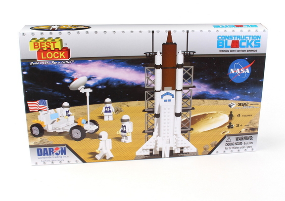 Daron BL70301 Space Shuttle 513 Piece Construction...