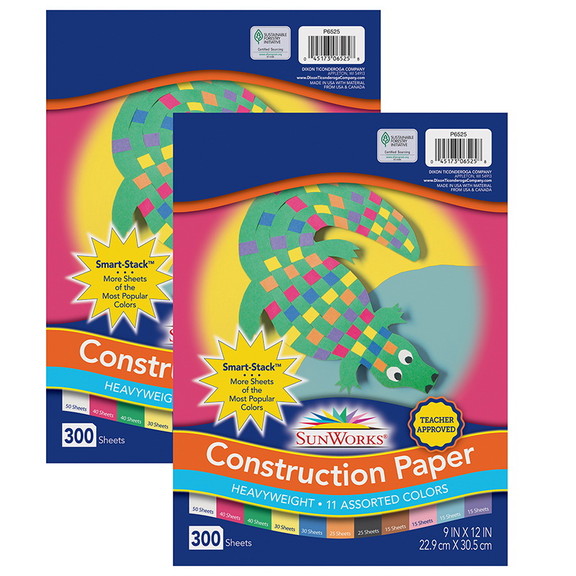 SunWorks PAC6525 2 Sunworks Construction Paper  Sm...