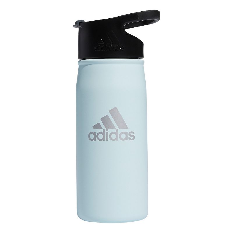 adidas 16-oz. Steel Flip Metal Water Bottle