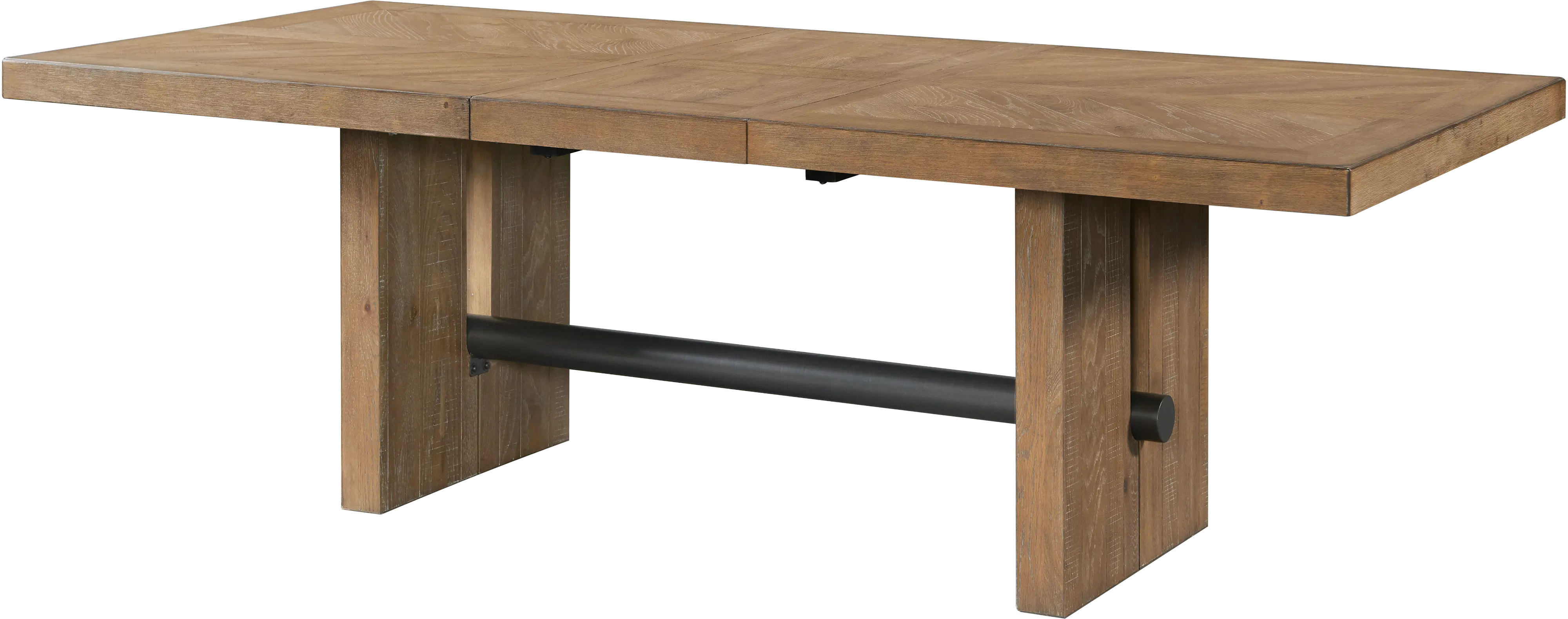 Loft Harbor Weathered Oak Dining Table