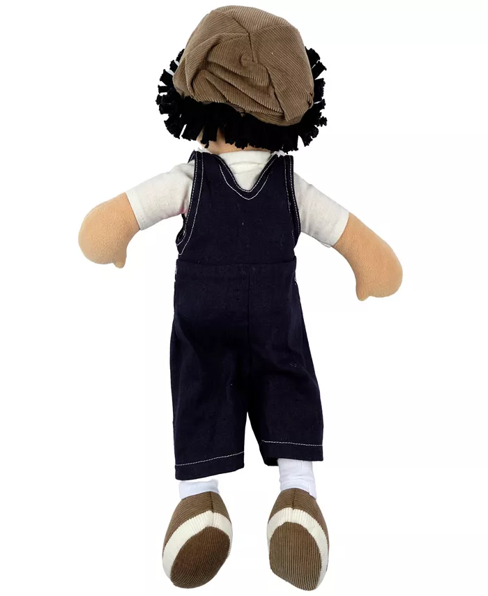 Bonikka Tikiri Toys Joe Fabric Boy Baby Doll in Dungaree and Cap