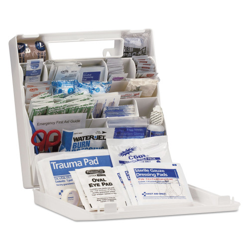 First Aid Only ANSI Class A+ First Aid Kit for 50 People， 183 Pieces， Plastic Case (90639)