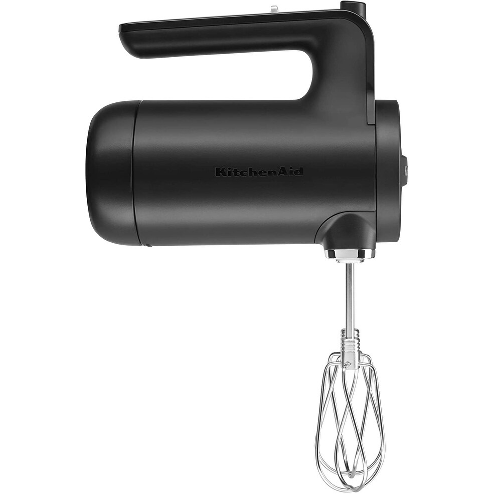 KitchenAid Cordless 7 Speed Hand Mixer Black