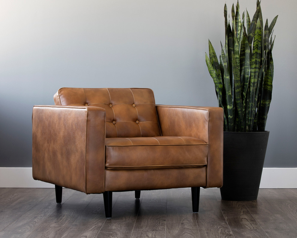 Donnie Armchair   Midcentury   Armchairs And Accent Chairs   by HedgeApple  Houzz