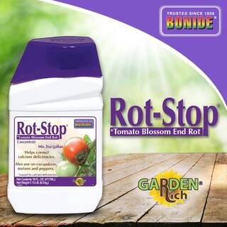 Bonide Rot-Stop Tomato Blossom End Rot 16 oz Concentrated Liquid Garden Fertilizer for Calcium Deficiency 166