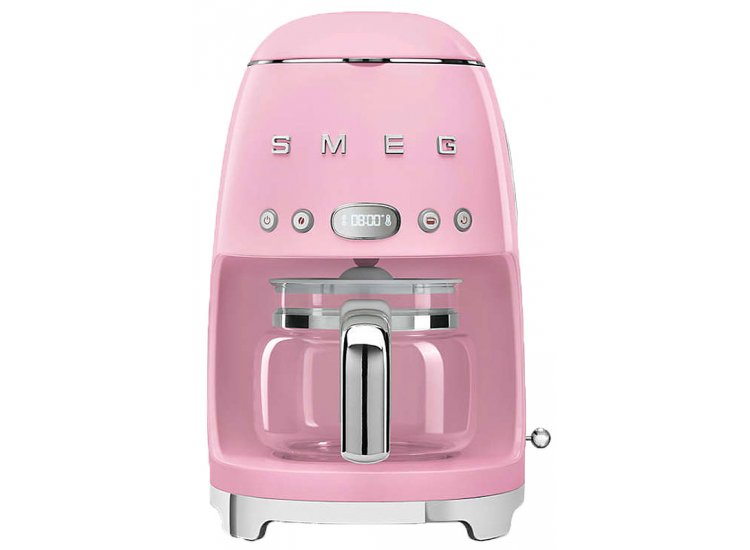 Smeg Retro Style Pink Coffee Maker