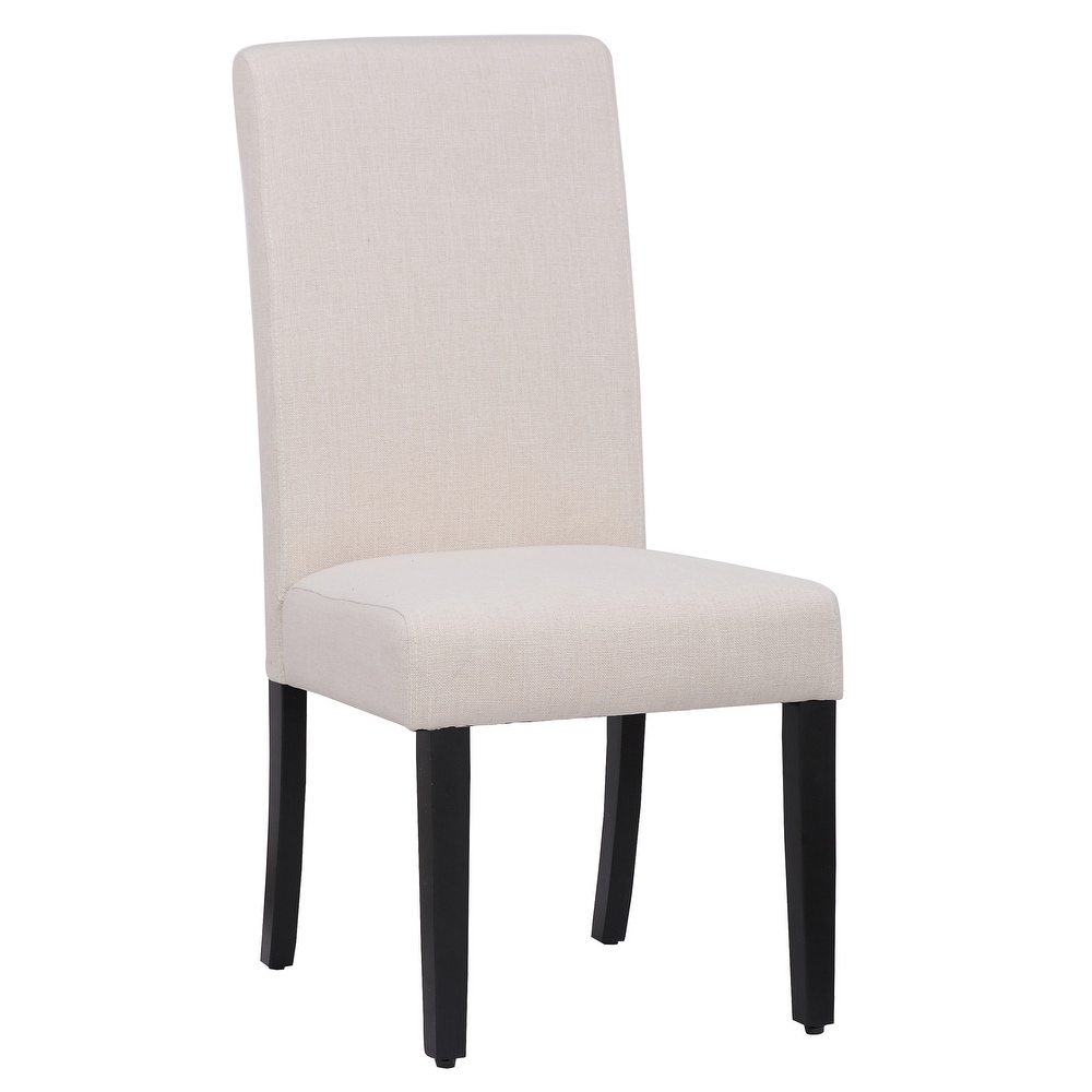 Grandview Upholstered Linen Fabric Dining Chair   38.6