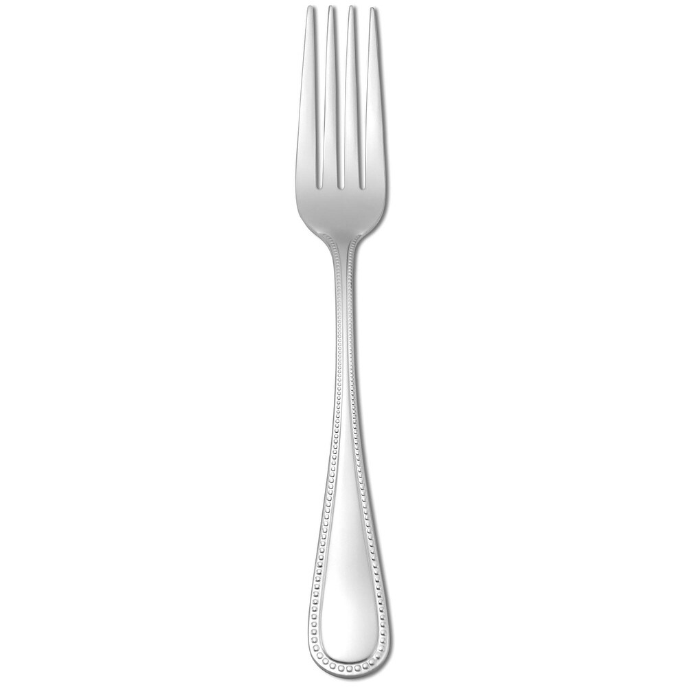 Oneida 18/10 Stainless Steel Pearl Table Forks  European Size (Set of 12)