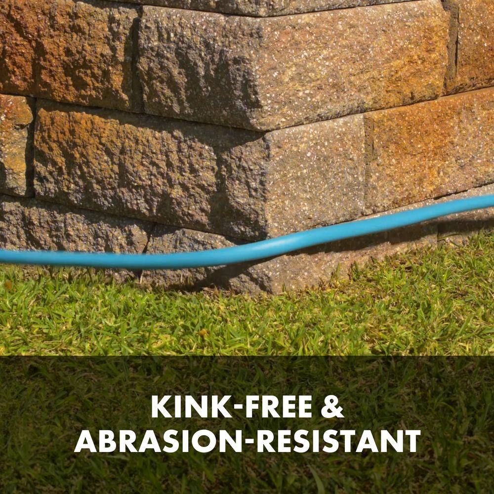 AQUA JOE 58 in. Dia x 50 ft. Hybrid Polymer Flex Kink Free Hose AJPGH50-DWS