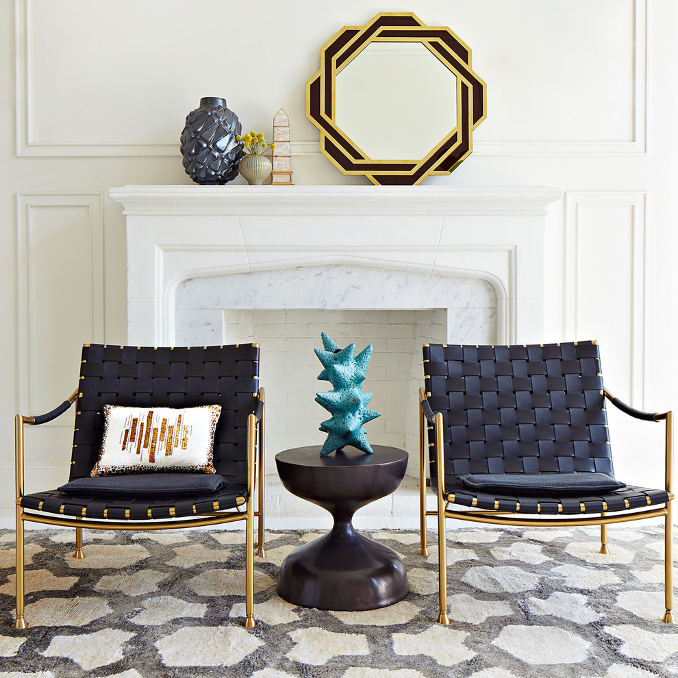 Thebes Lounge Chair   Contemporary   Armchairs And Accent Chairs   by Jonathan Adler  Houzz