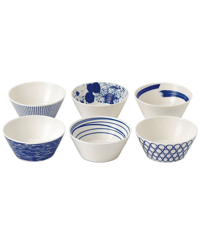 Royal Doulton Pacific Tapas Bowls Set of 6