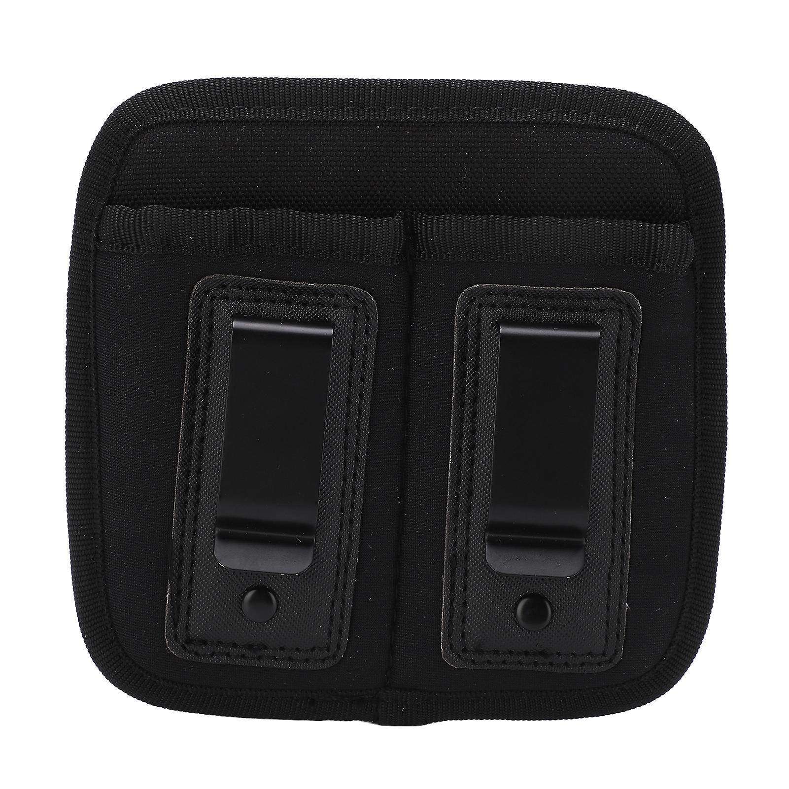 Concealed Magazine Holster Pouch Uniform Thread Durable Magazine Clip For Shooting Training