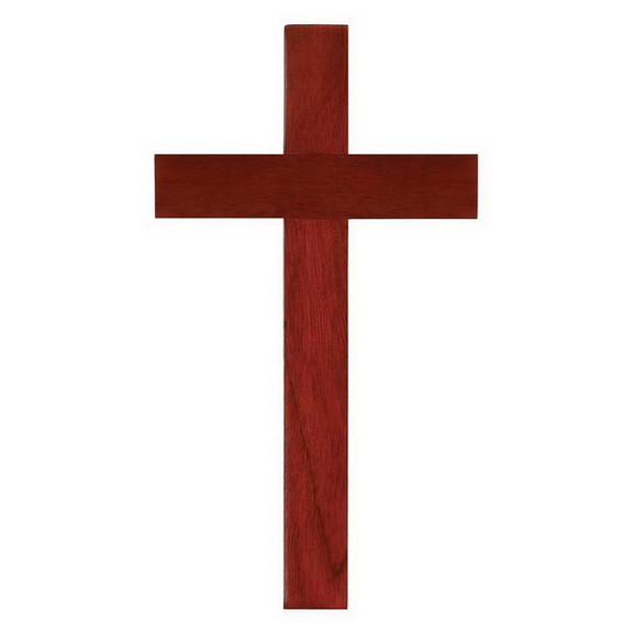 Dicksons WWC 20 Solid Mahogany Wall Cross 10