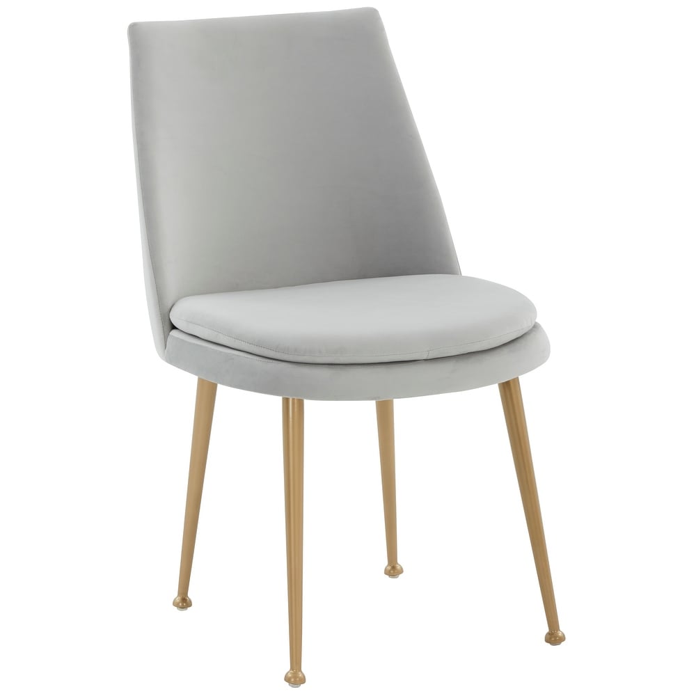 SAFAVIEH Couture Rynaldo Upholstered Dining Chair   20 IN W x 22 IN D x 33.5 IN H