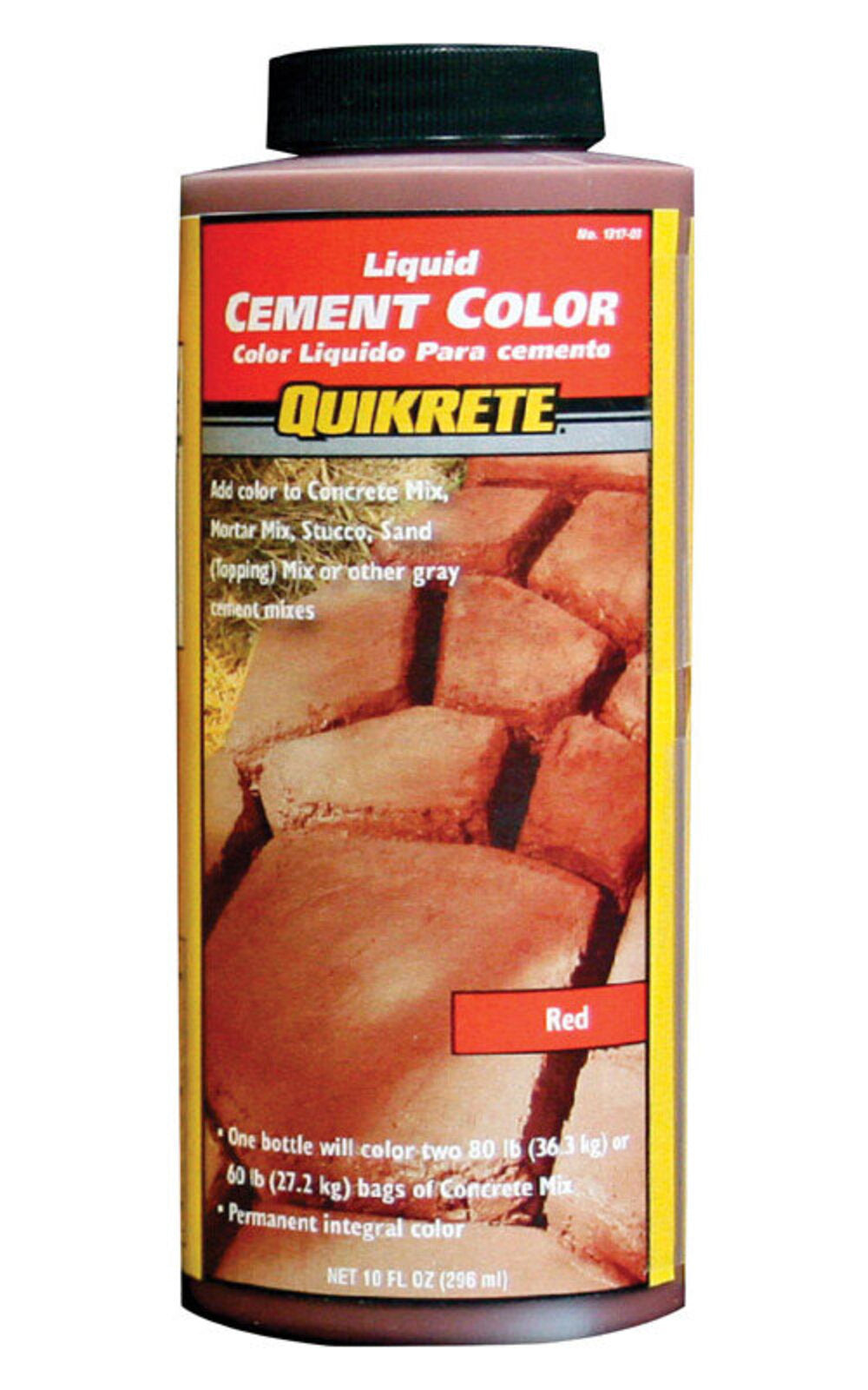 COLORANT CEMENT 10OZ RED