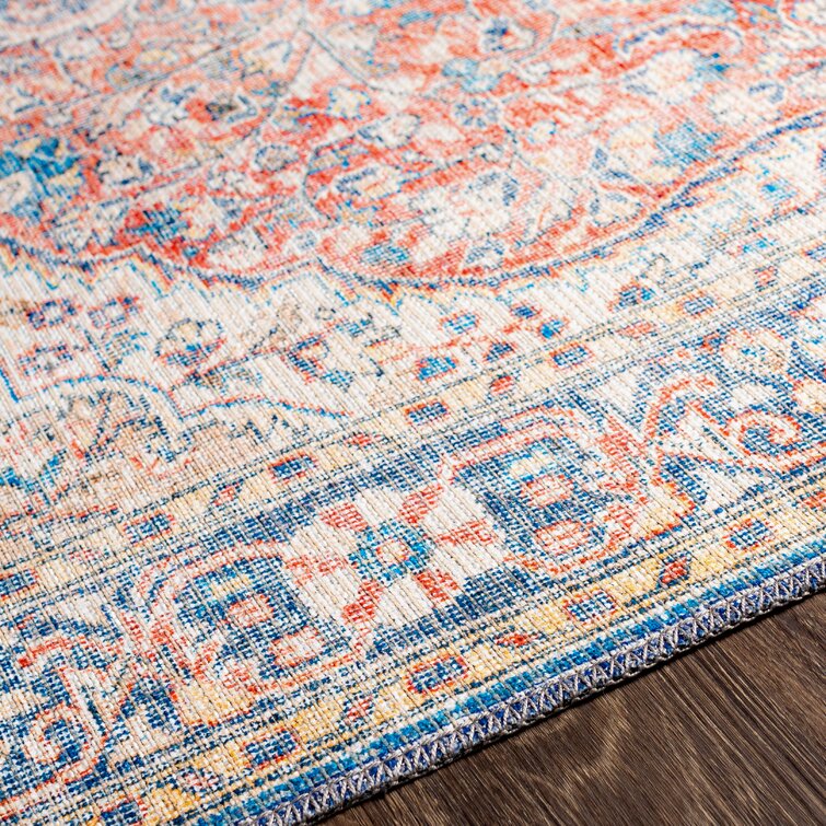 Bria Blue/Red/Ivory Rug