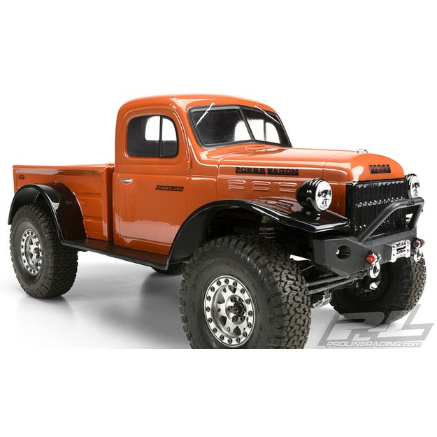 Proline Racing PRO349900 12.3 in. 313 mm Power Wagon Clear Car Body for 1946 Dodge