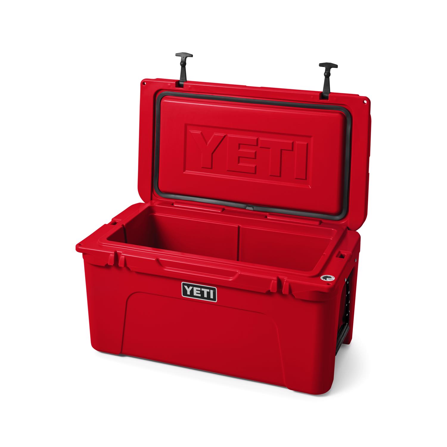 YETI Tundra 65 Rescue Red 48 qt Hard Cooler