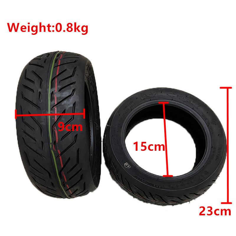 10 Inch Scooter Tire Kuang Tire Thicker 10 inch Tire 4PR Tubeless for Electric Scooter