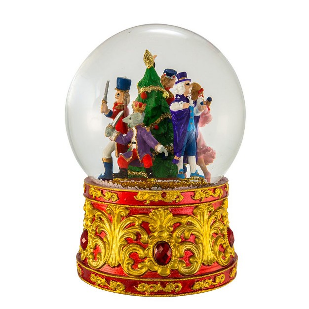 Kurt Adler 120mm Musical Lighted Nutcracker Waterglobe