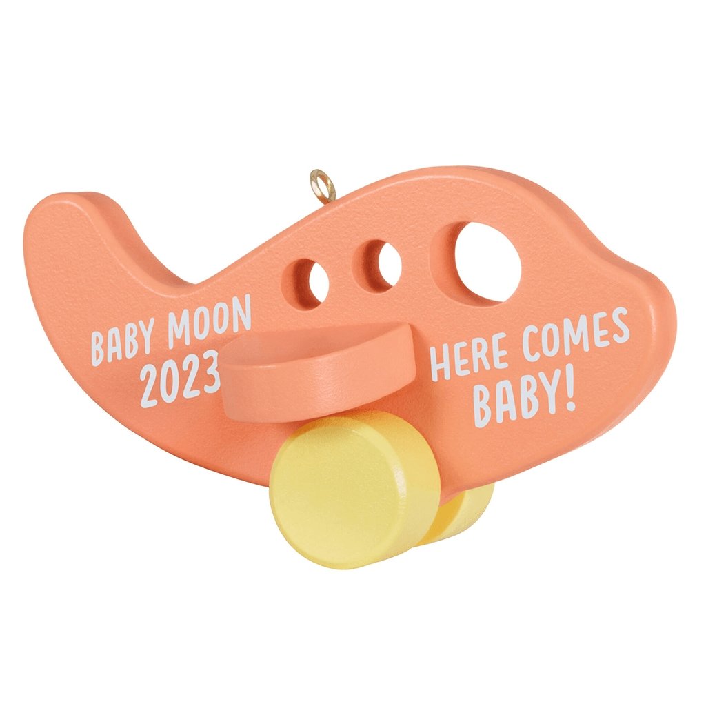 Hallmark  Babymoon 2023 Wood Ornament (236)