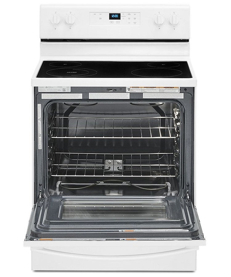 Whirlpool 5.3 Cu. Ft. White Electric Range With Keep Warm Setting