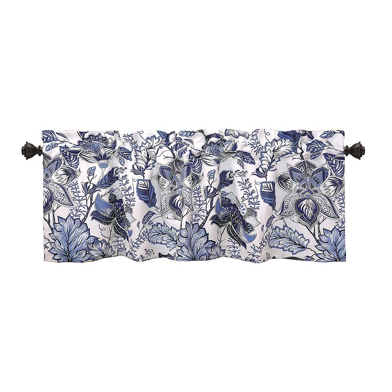 Lush Decor Cynthia Jacobean Room Darkening Valance