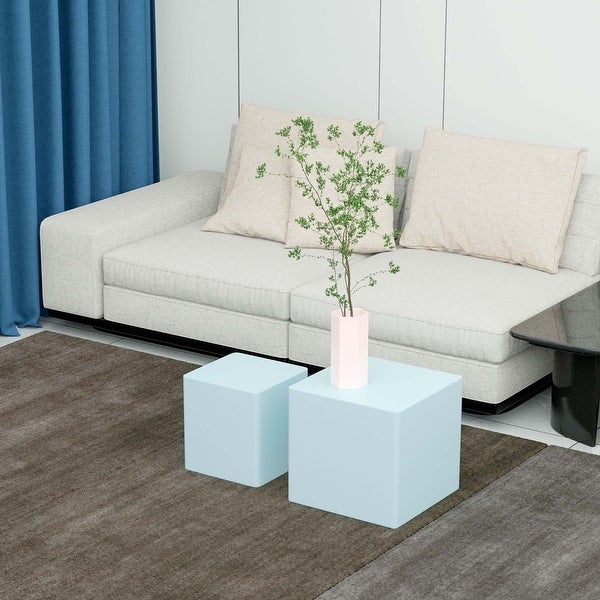 Square Side Table/Coffee Table/End table Set of 2