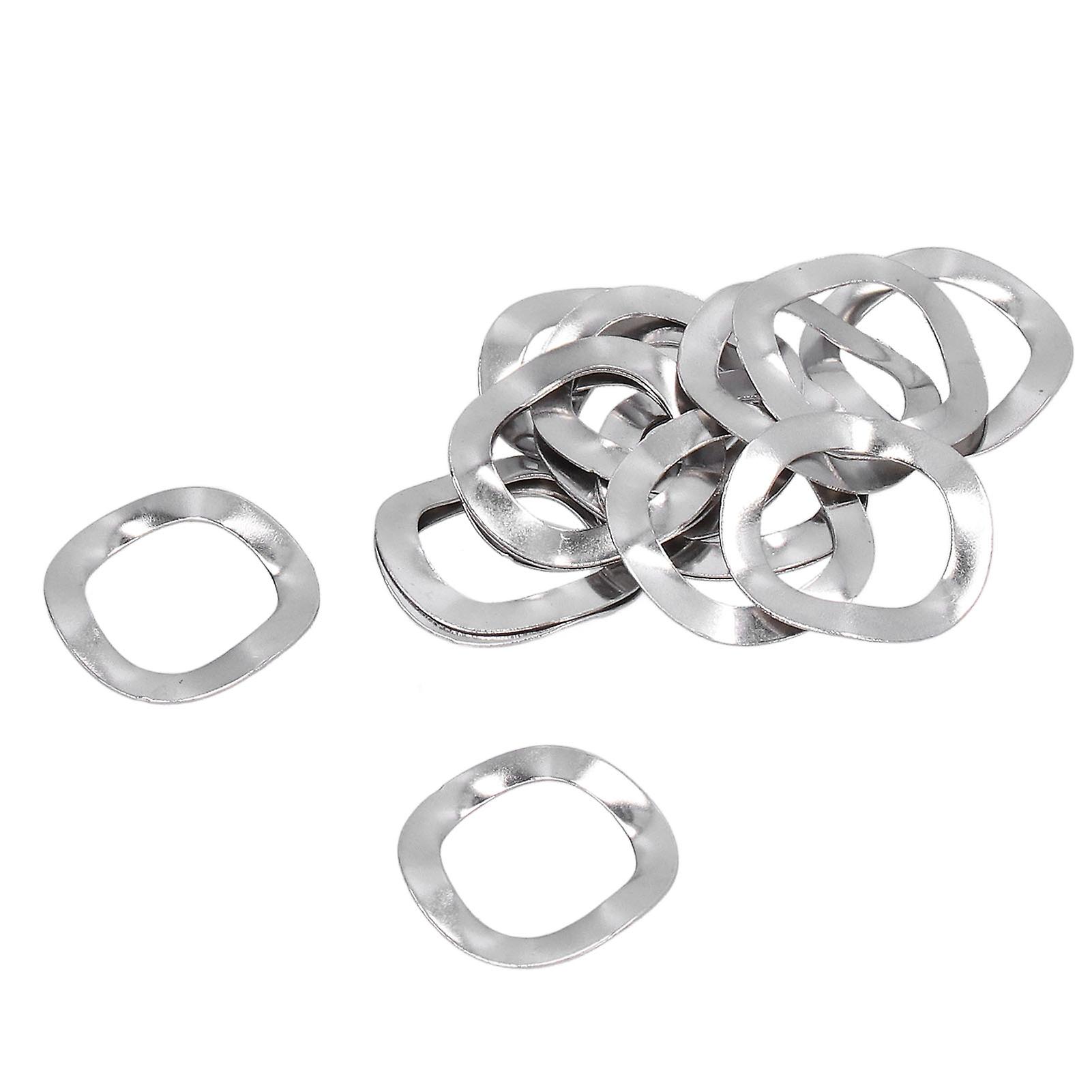 100pcs Wave Washer Assortment Kit Crinkle Wavey Washers A2 Stainless Steel Fastener Hardwarem5