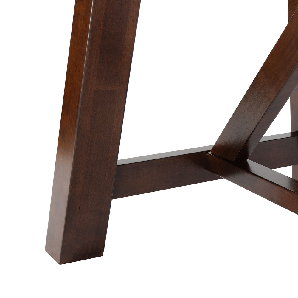 SAFAVIEH Ainslee Brown Rectangle Dining Table   57\