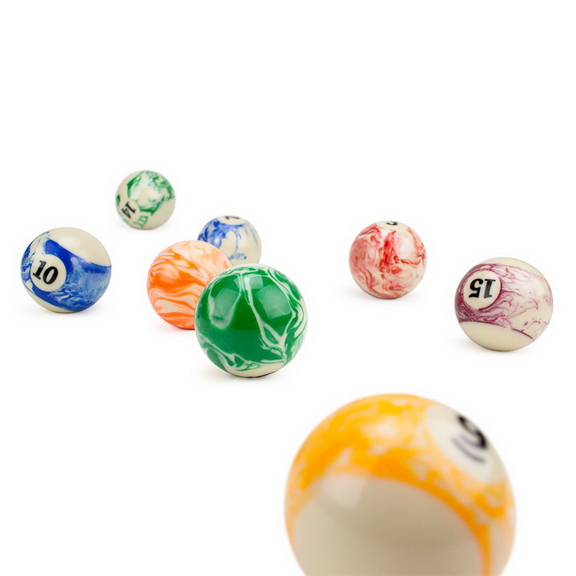 Brybelly Marbled Pool Ball Set