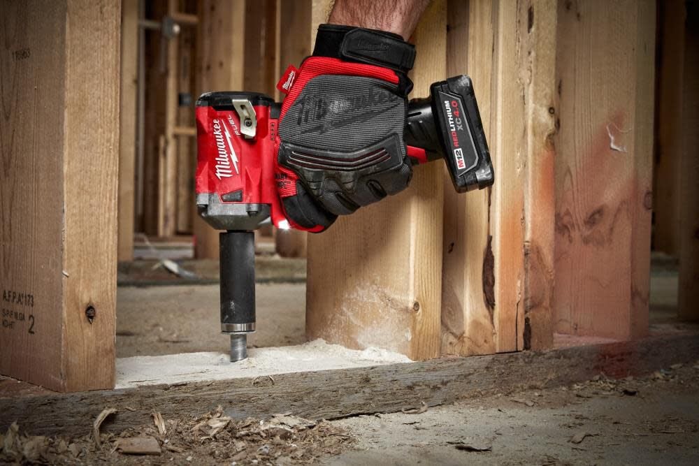 Milwaukee M12 FUEL Stubby 3/8In Impact Wrench M12 3/8In Ratchet Bundle Kit 2554-22-2457-20 from Milwaukee