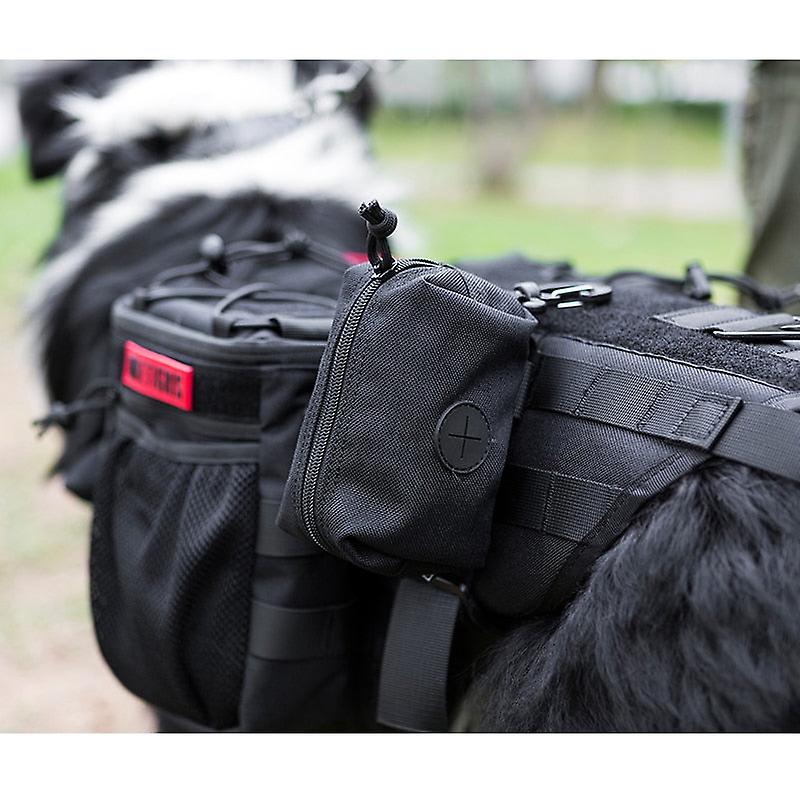 1000D nylon tactical molle dog poop bag