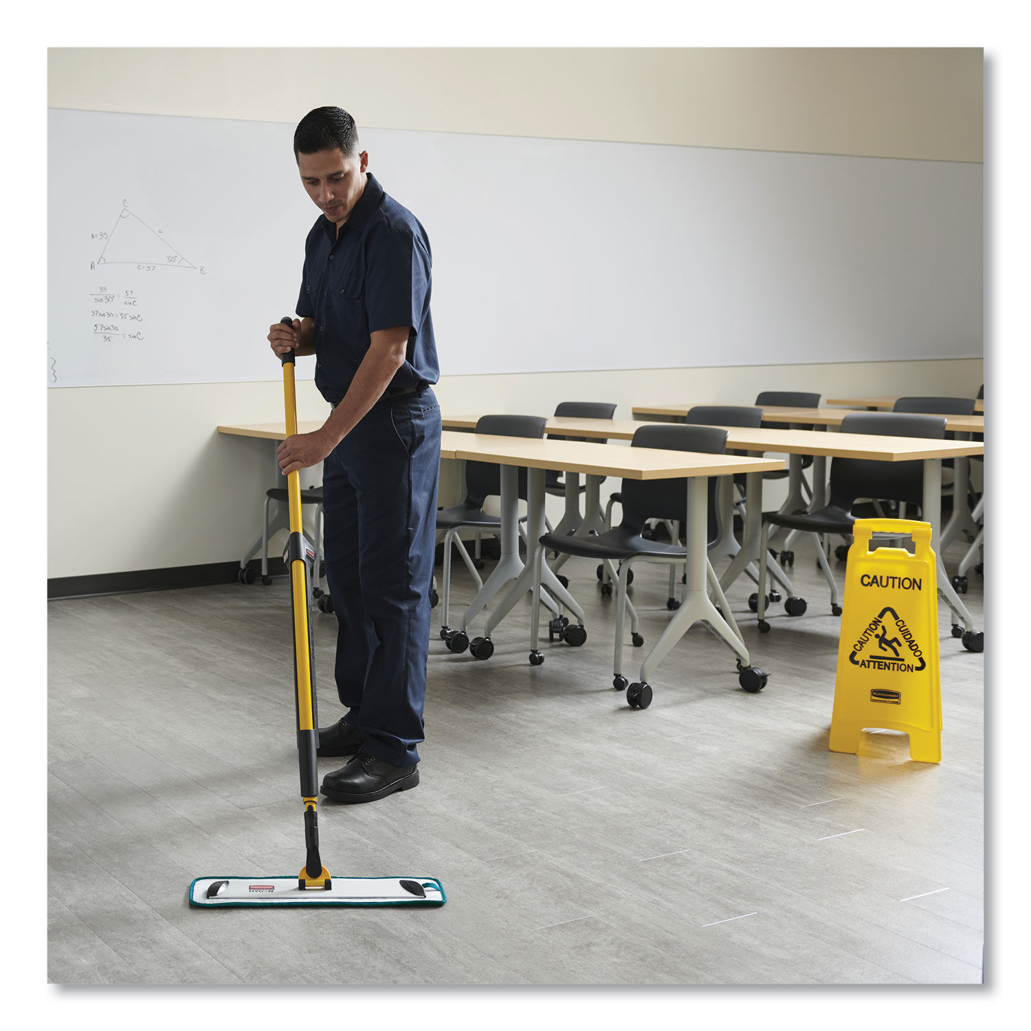 Dry Hall Dusting Pad by Rubbermaidandreg; Commercial RCPQ42400