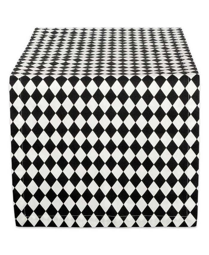 Design Imports Harelquin Print Table Runner