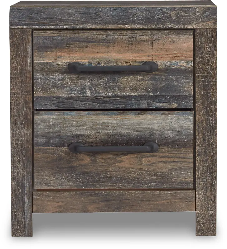 Sunset Park Rustic Brown Nightstand