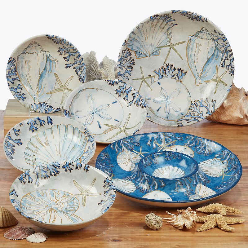 Certified International Playa Shells 16-pc. Dinnerware Set