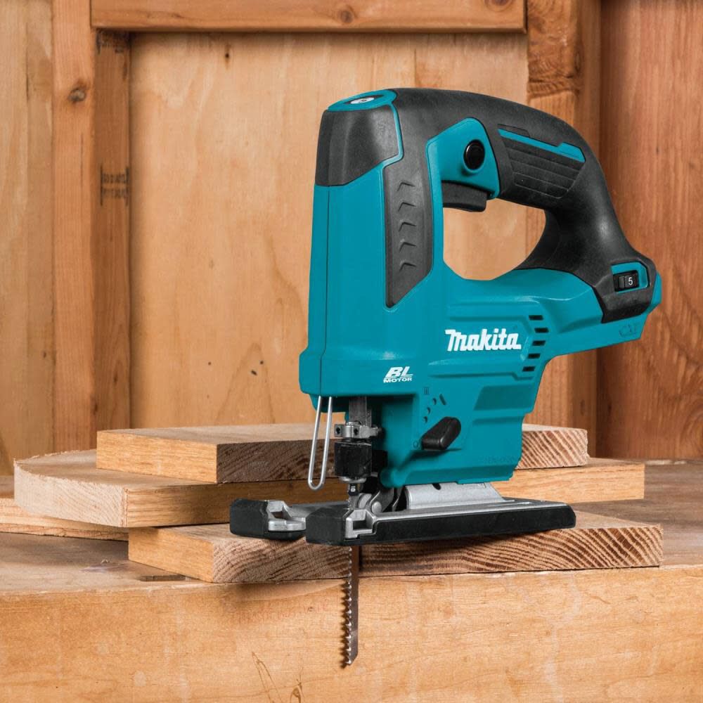 Makita 12V Max CXT Lithium-Ion Brushless Cordless Top Handle Jig Saw Tool Only VJ06Z from Makita