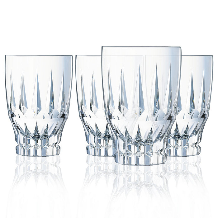 Cristal d'Arques Cristal D' Arques Ornements Highball - Set of 4