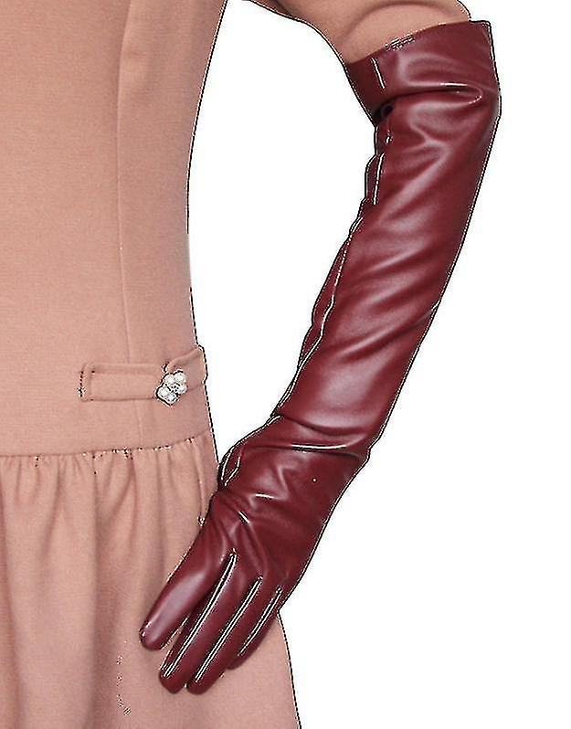 Women Gs Silky Lining Over Elbow Mitten 50cm