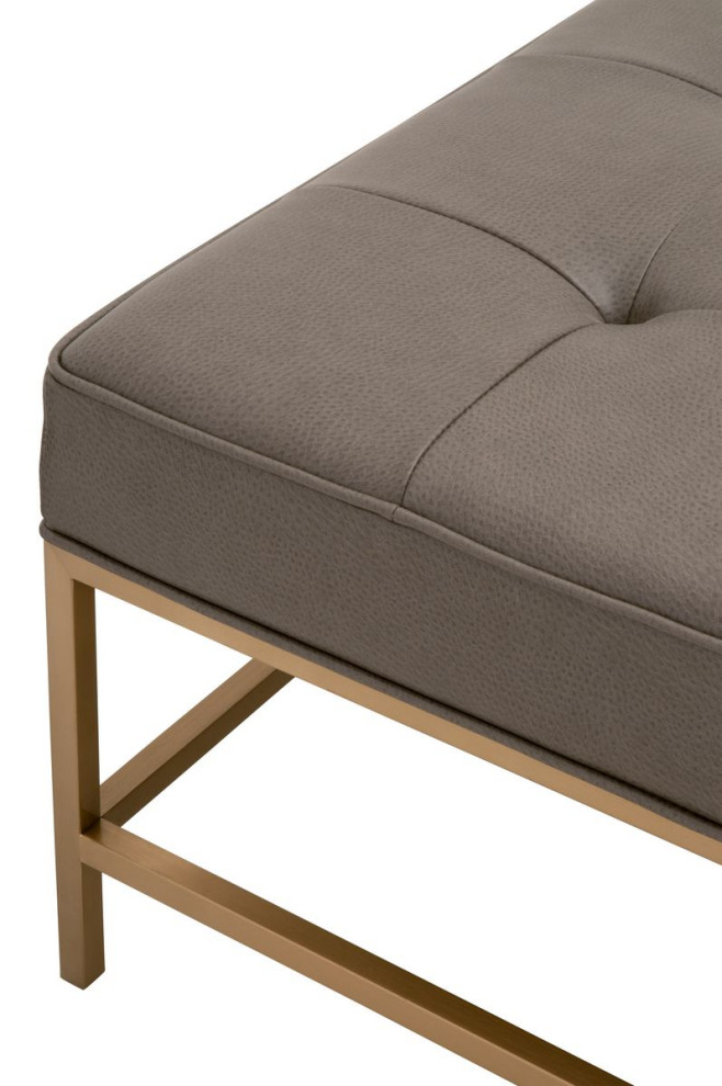 Essentials For Living Stitch and Hand Upholstered Coffee Table   Contemporary   Coffee Tables   by Unlimited Furniture Group  Houzz