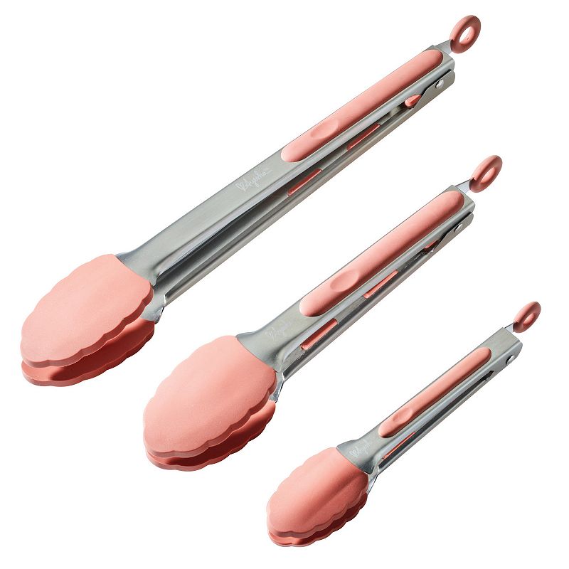 Ayesha Curry Tools and Gadgets 3-pc. Locking Tongs Kitchen Utensil Set