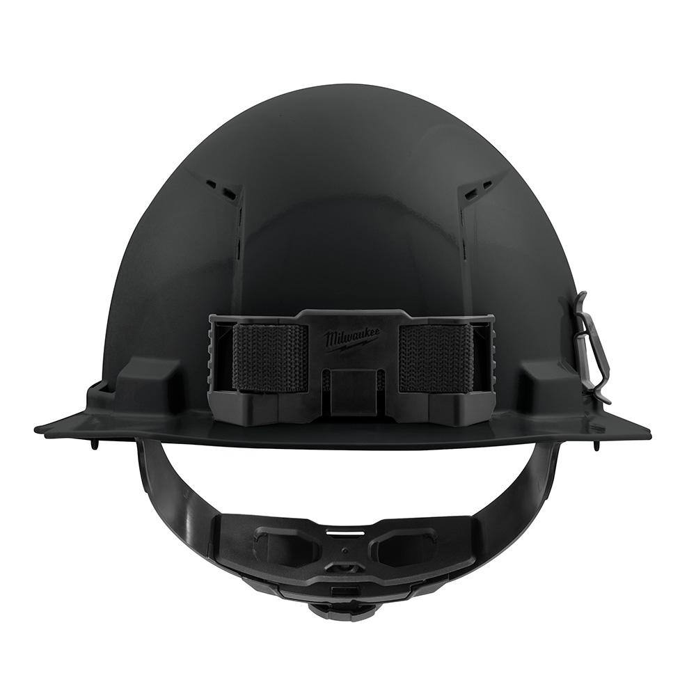 MW BOLT Black Type 1 Class C Full Brim Vented Hard Hat with 4-Point Ratcheting Suspension (10-Pack) 48-73-1211X10