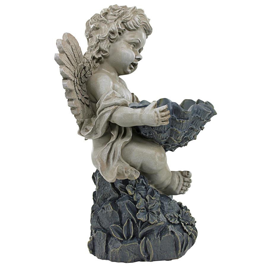 Design Toscano Heavenly Offering Cherub Garden Statue