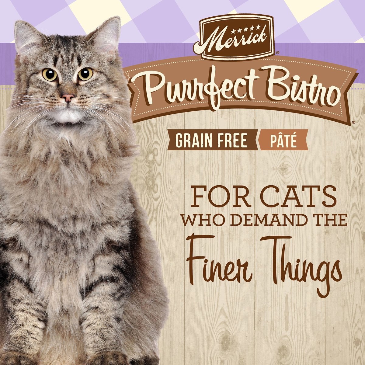 Merrick Purrfect Bistro Rabbit Pate Grain-Free Canned Cat Food