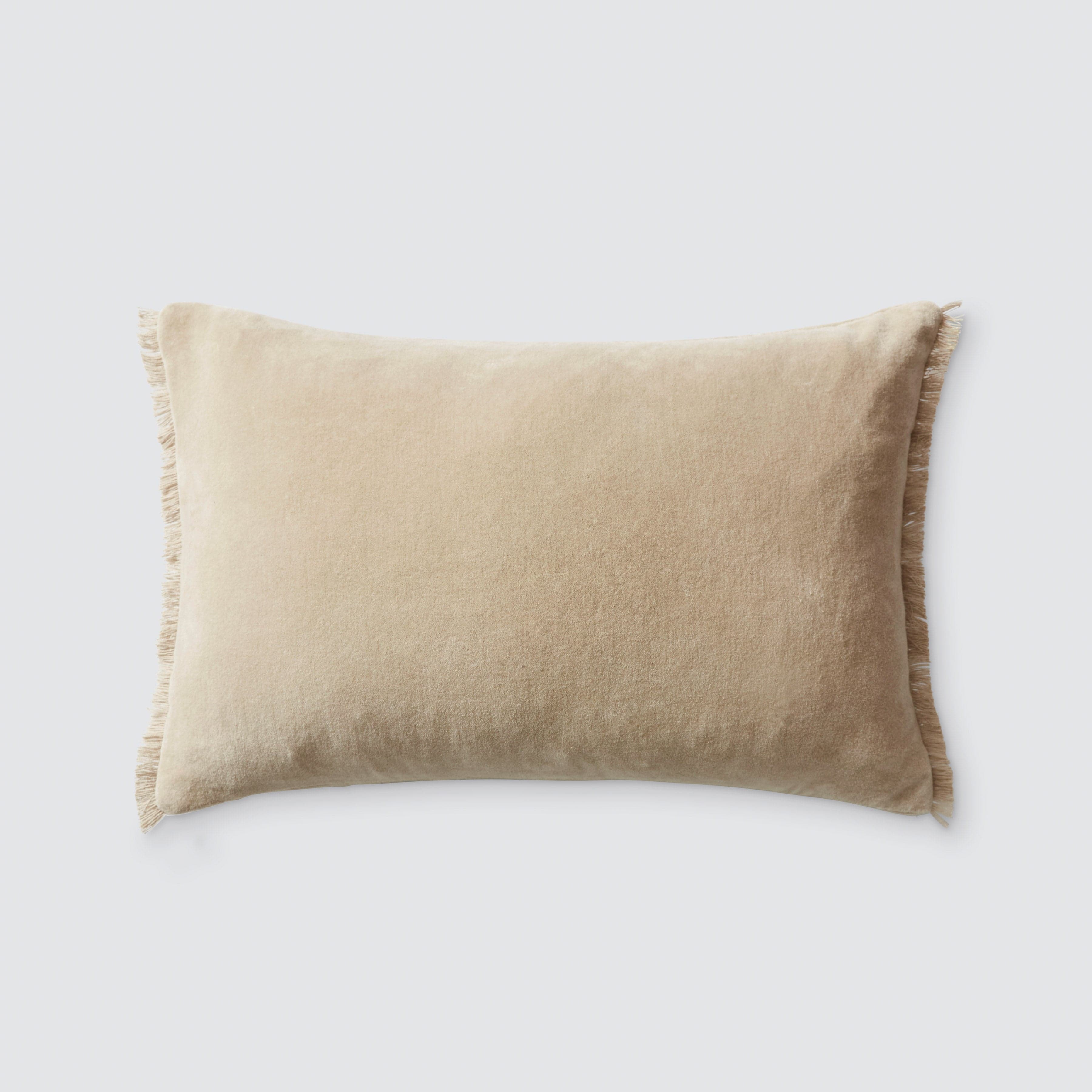 Velvet Small Lumbar Pillow