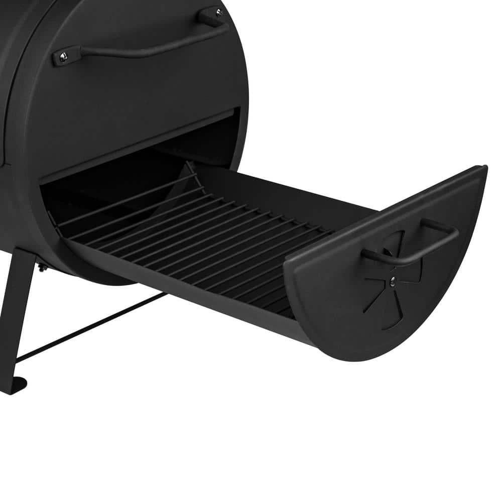 DynaGlo Portable Tabletop Charcoal Grill in Black